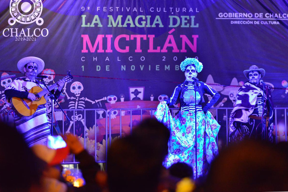 Boletín 121.-Más de 11 mil chalquenses disfrutaron del Festival La Magia del Mictlán 2019