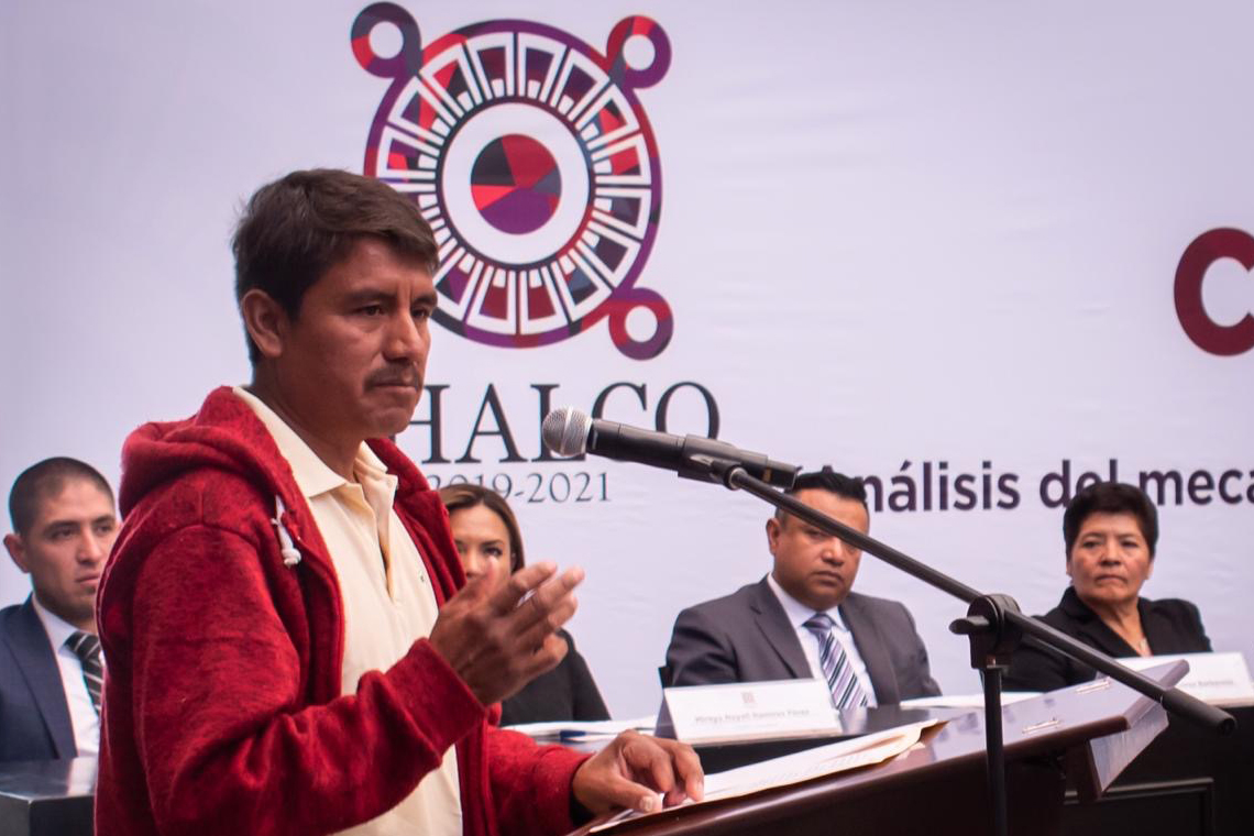 Boletín 135.-Gobierno de Chalco analiza mecanismo de consulta ciudadana para ordenamiento del comercio informal 