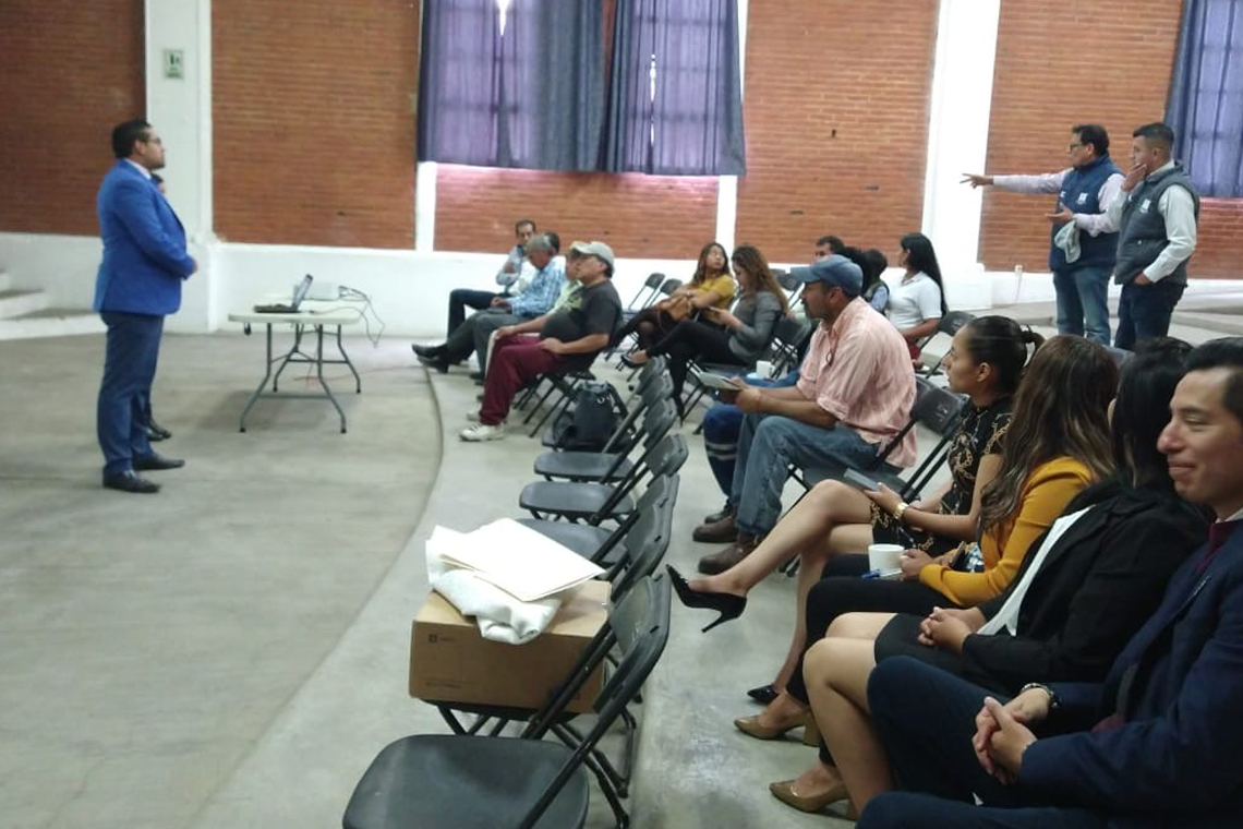 Boletín 149.-Dirección de Ecología del Gobierno de Chalco vincula a ejidatarios con PROBOSQUE