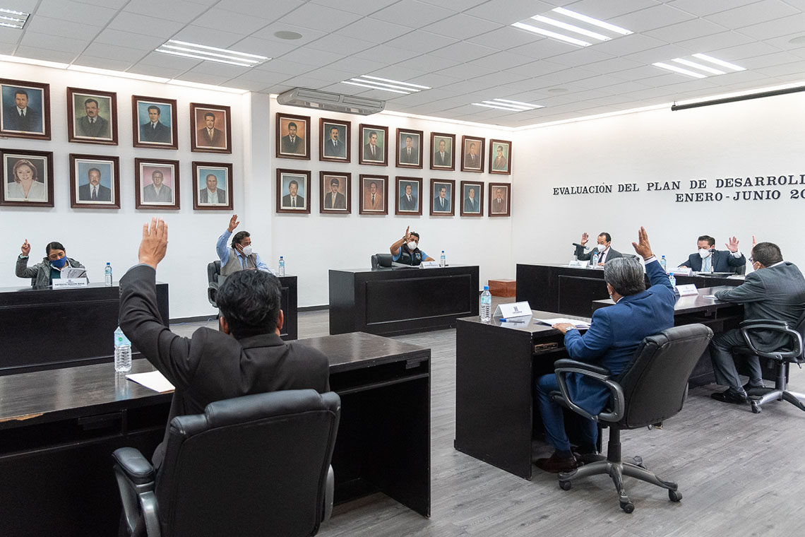 Boletín 177.-El Gobierno de Chalco reporta un 98.61% de cumplimiento tras la primera Evaluación semestral del Plan de Desarrollo Municipal 2019-2021