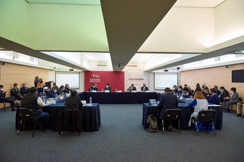 Boletín 211.-Miguel Gutiérrez asiste a la Tercera Reunión de Seguridad con autoridades del Gobierno de México