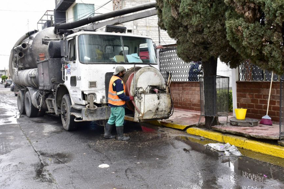 Boletín 248.- Municipio de Chalco el menos afectado de la Zona Oriente por la tormenta atípica