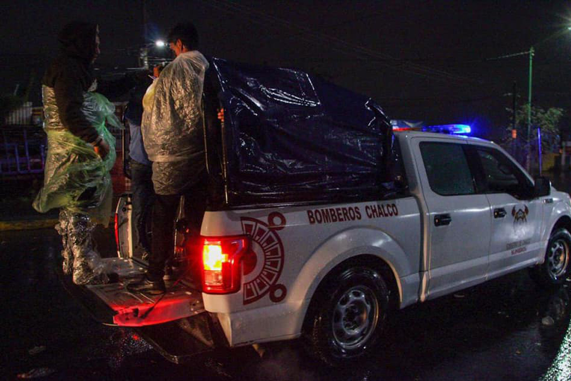 Boletín 248.- Municipio de Chalco el menos afectado de la Zona Oriente por la tormenta atípica