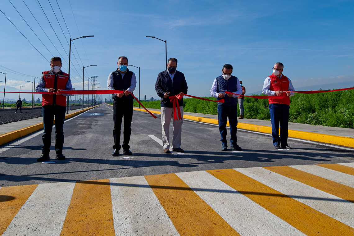 Boletín 265.-Miguel Gutiérrez inaugura obra conjunta con el Gobierno del Estado de México