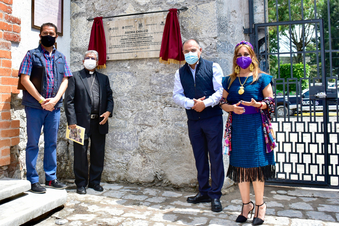 Boletín 267.-Miguel Gutiérrez inaugura Ágora Chalco y espacios deportivos en Casco de San Juan