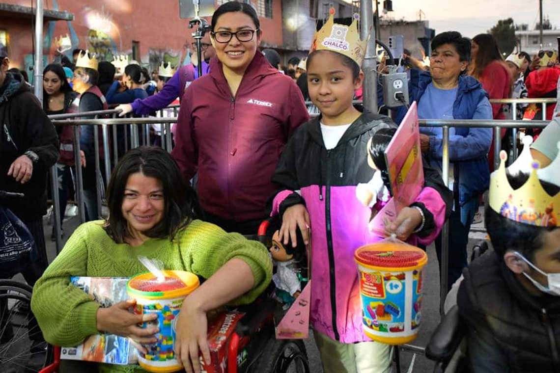 Boletín 005.- Gobierno de Chalco inicia la Gira de Reyes Magos en UDG