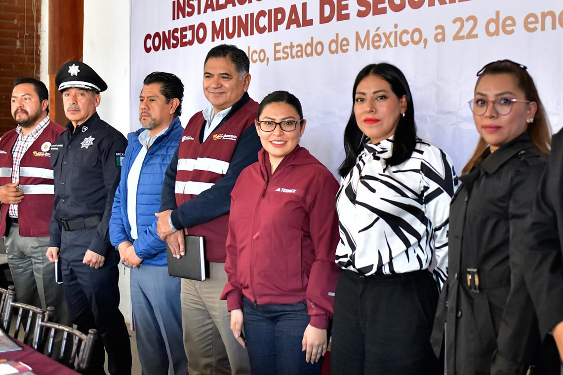 Boletín 008.- Gobierno de Chalco instala Consejo Municipal de Seguridad Pública