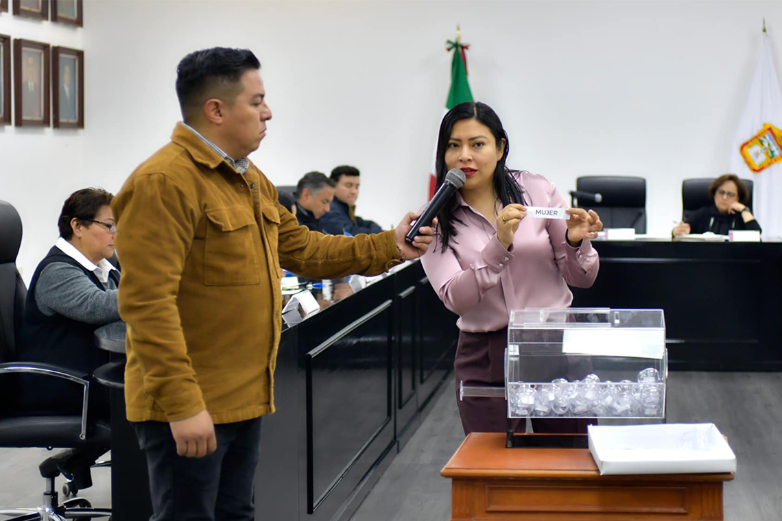 Boletín 017.- Gobierno de Chalco realiza sorteo para elección de Autoridades Auxiliares