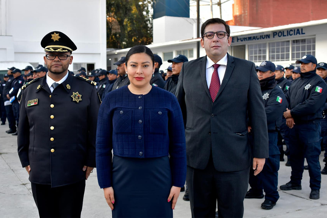 Boletín 021.- Abigail Sánchez presenta nuevo mando y estrategia de Seguridad Pública