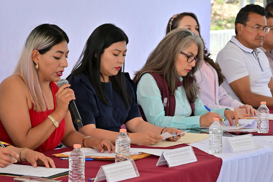 Boletín 029.- Abigail Sánchez asume la Presidencia del Consejo Intermunicipal de Seguridad Región 1