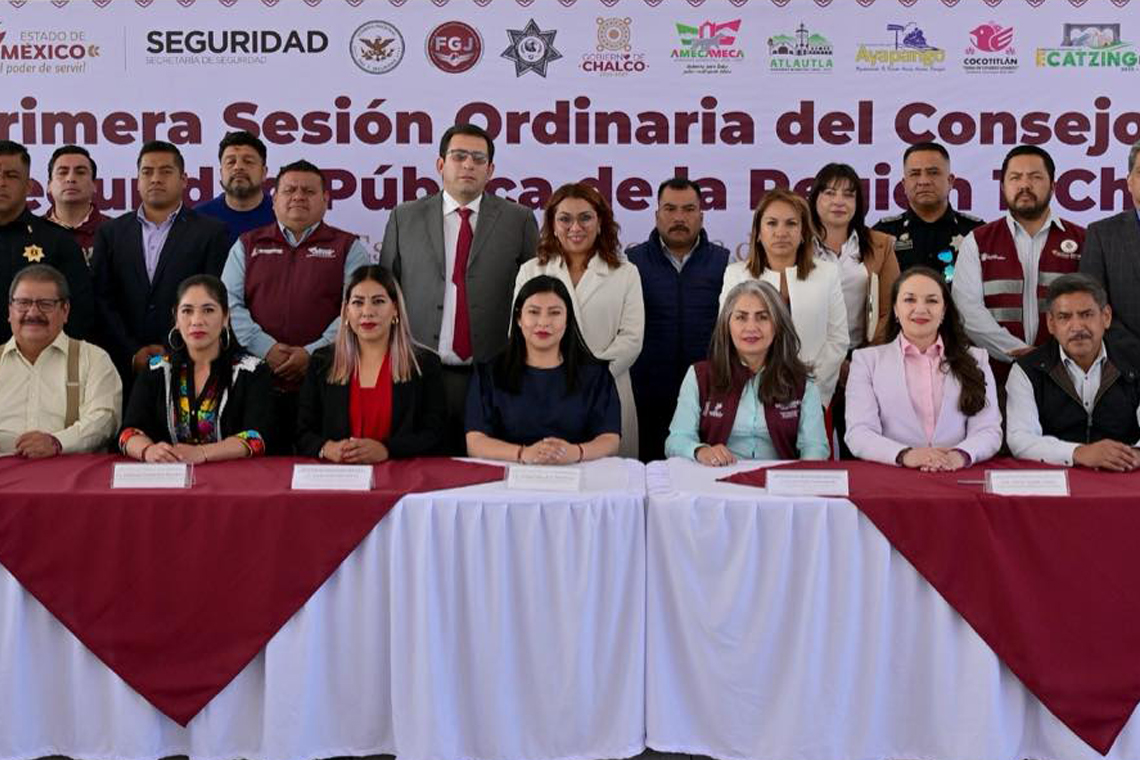 Boletín 029.- Abigail Sánchez asume la Presidencia del Consejo Intermunicipal de Seguridad Región 1