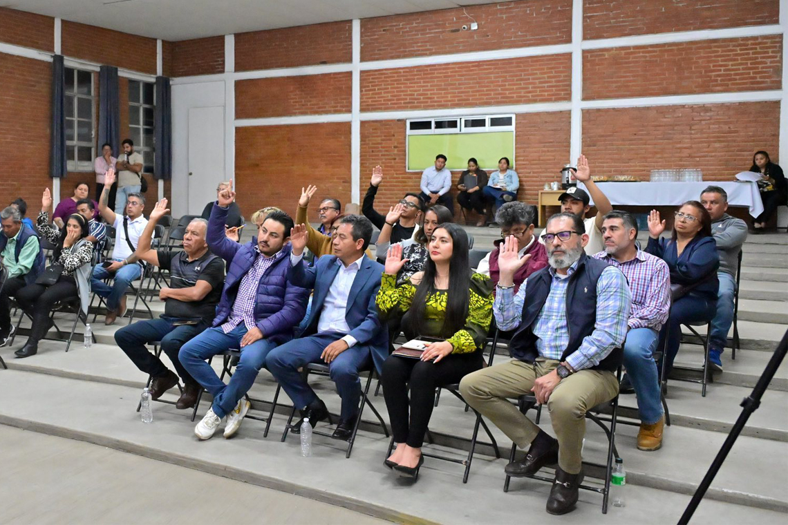 Boletín 034.- Gobierno de Chalco aprueba más de 200 millones de pesos para 46 obras públicas