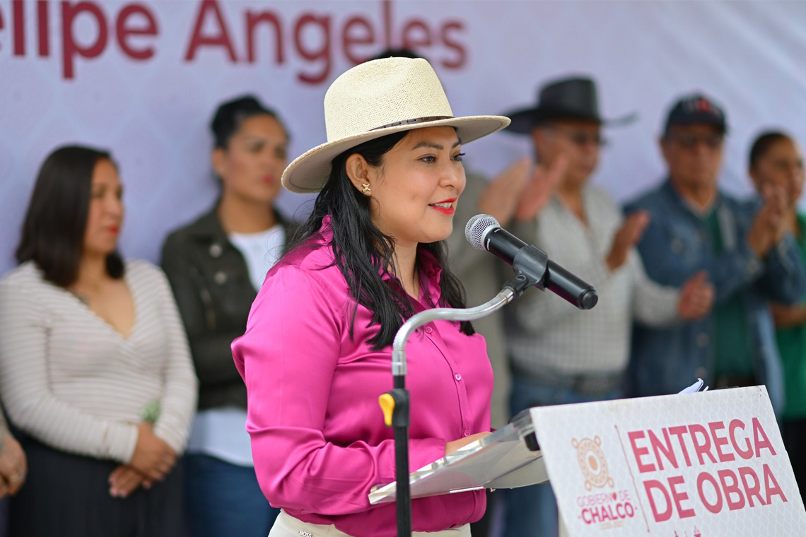 Boletín 093.- Abigail Sánchez entrega pavimentación en Emiliano Zapata