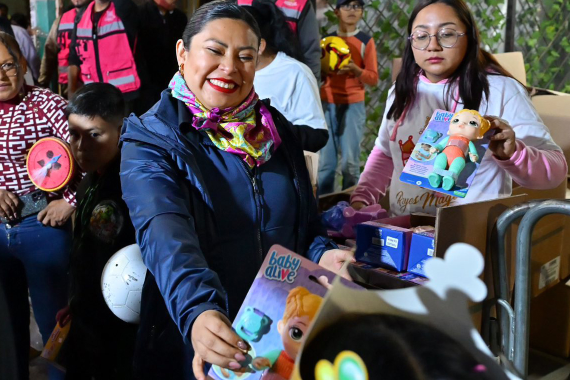Boletín 126.- Abigail Sánchez inicia la Gira de los Reyes Magos en Los Álamos