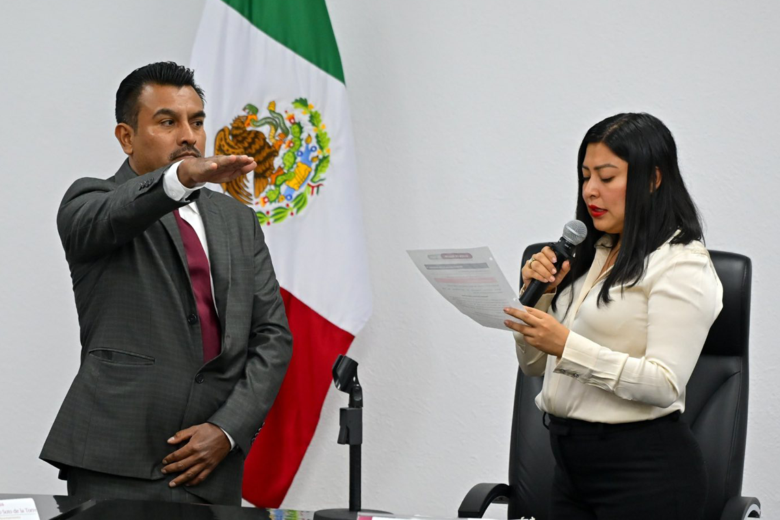 Boletín 135.- Abigail Sánchez toma protesta a titulares de Derechos Humanos, Cultura y Mujeres 