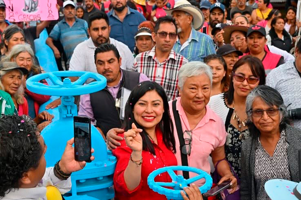 Boletín 165.- Abigail Sánchez inaugura reperforacióm del Pozo 3 en Culturas de México
